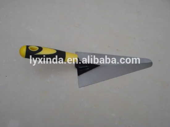 Rubber handle polished blade Concrete Trowel used for building