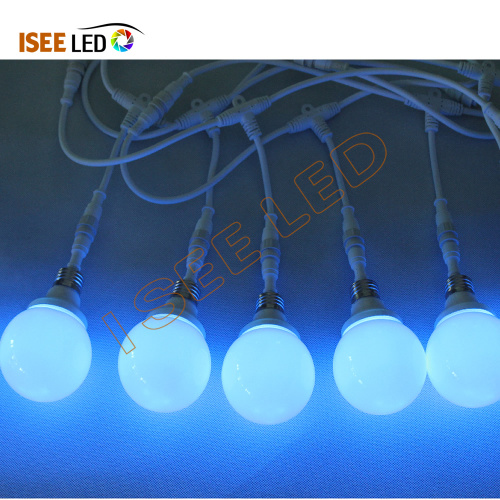 Club decoration RGB DMX 80mm LED Bulb Light