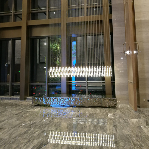 Lobby de alta qualidade decorativo luxuoso lustre de cristal