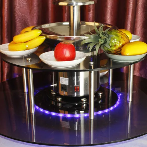 Chocolazi Ant8130l Auger 2 Tiers New Rotatable Surround Desk Of Chocolate Fountains, High