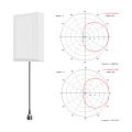 Outdoor amplifier mimo directional 4g antenna