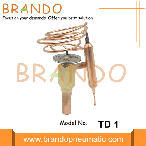 TD 1 Winkelkühlung TXV thermostatischer Expansionsventil