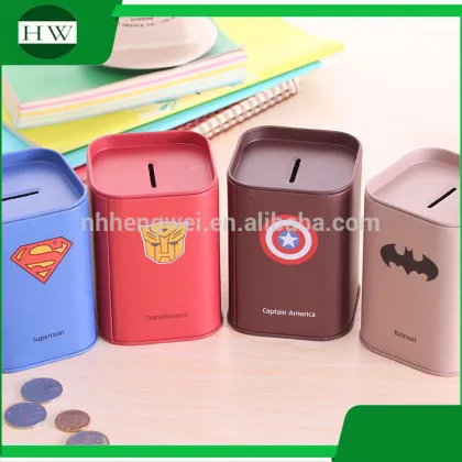 multipurpose tinplate tin League of Legends piggy bank penholder storage pen container case box holder