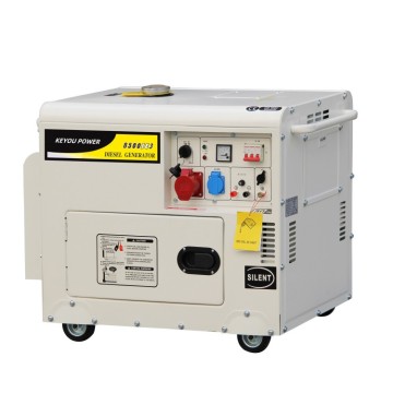 Filoteur d'air bon marché portable 3-6 kW Générateur diesel silencieux ensemble aux Philippines