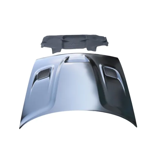 2015 Hellcat Style Aluminum Engine Hood and Front Bumper Parts for Challenger 2015-2021