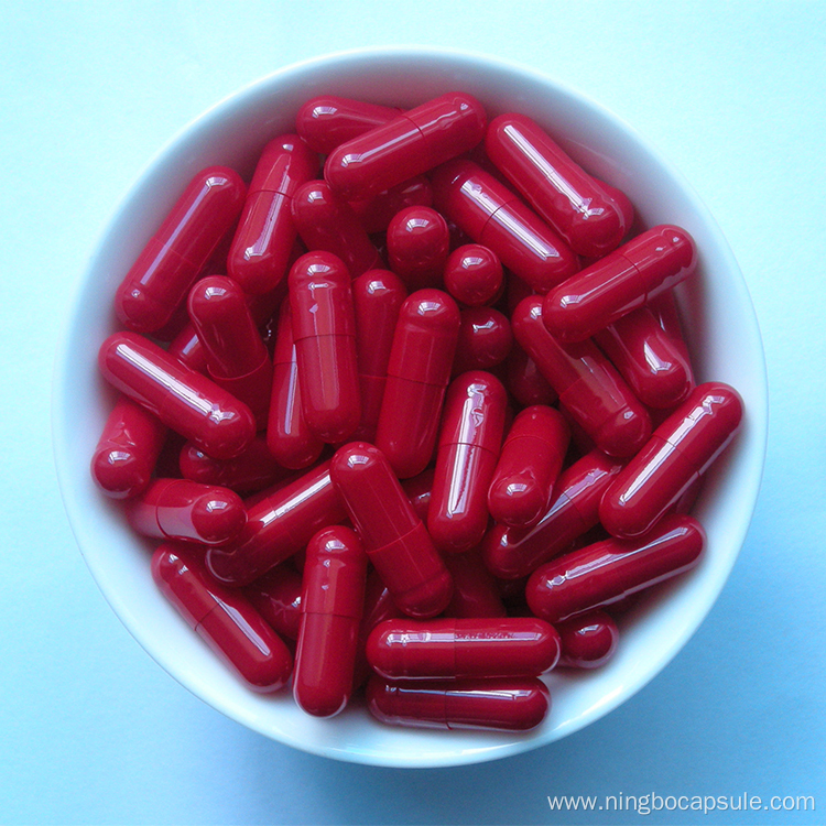 Colorful And All Size Vegetarian Hpmc Empty Capsules