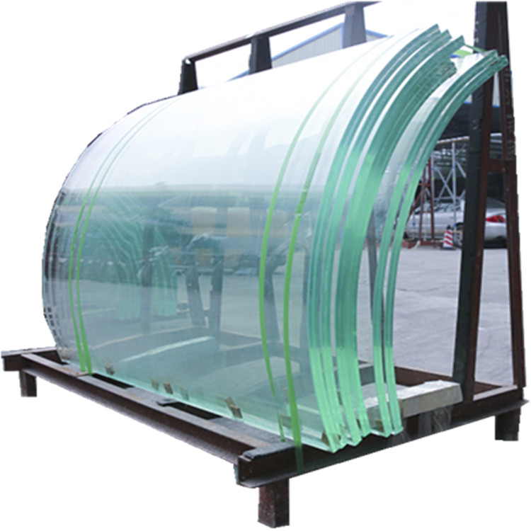 Curved Low Iron Laminated Glass