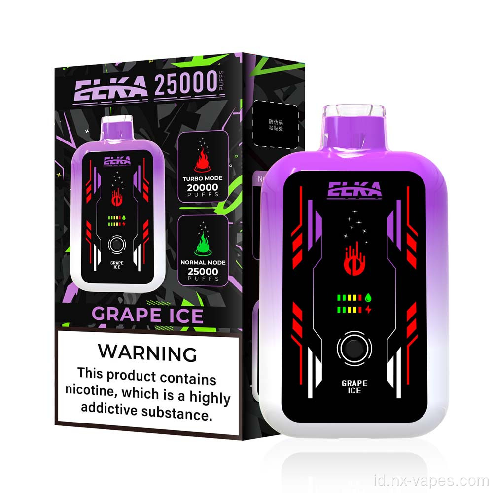 Elka 25000 Puffs sekali pakai grosir vape