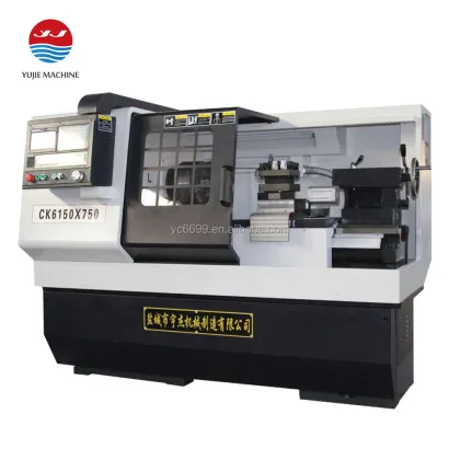 CK6150A Metal CNC Lathe with Live Tooling