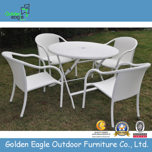 Hotel Furniture Type Rattan Dining Table