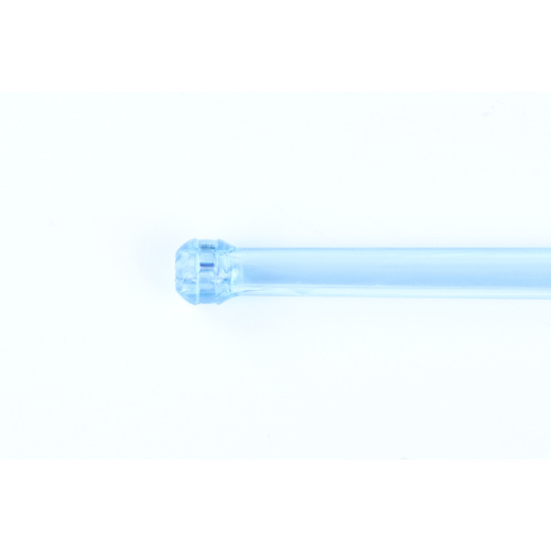 Disposable suction tube with suction tip and connector