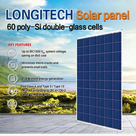 Solar Panel 60 Poly-Si Double-Glass Cells