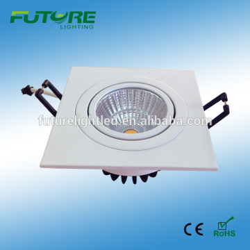 led square downlight 9w lighting fixtures down light dimmable