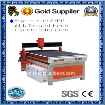 1.5kw Spindle Advertising CNC Router Machine
