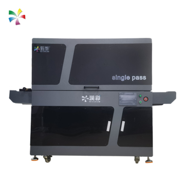 UV LED Direct Flatbed Inkjet Printer for Flat Materials - Single Pass Digital Printing Machine