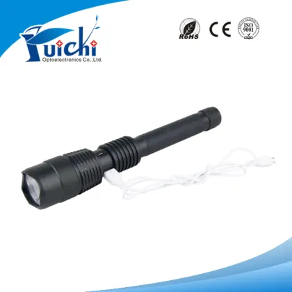 Aluminium rechargeable high power sanford flashlight/torch