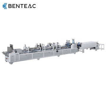 Complete Function Paper Dinner Food Box Forming Making Machine with Good Control System