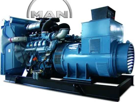 600KW MAN Diesel Generator