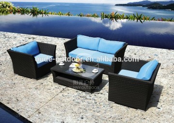 synthetic rattan furniture /wicker garden sofa set