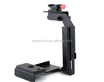 Soporte de flash de liberación rápida para soportes de luz LED de luz rápida y reflectores de fotografía