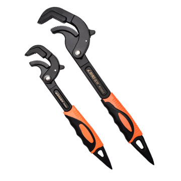 Multifunctional automatic locking high carbon steel universal wrench large open end wrench