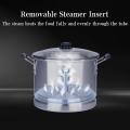 20 Quart Silver Aluminum Tamale Steamer Pot