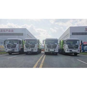 High pressure road sweeper truck