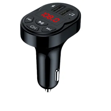 Car Dual USB 3.1A Charger with Bluetooth 5.0, MP3 Player, and FM Transmitter