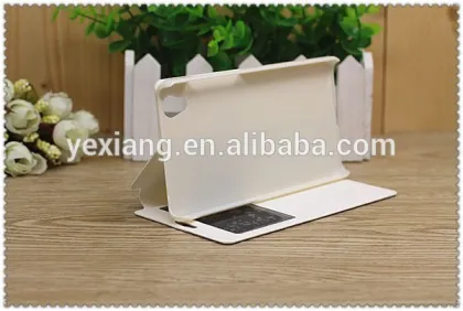 window leather flip cover for vivo y51 smart phone case