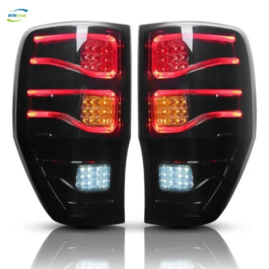 WINSTURE 4X4 LED Tail Light Kit for Ford Ranger T6, T7, T8 (2012-2021) - Rear Light and Modified Tail Lamps for Pick Up Car