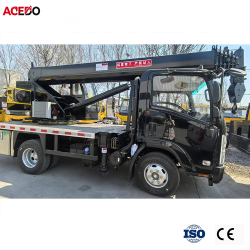 Grúa autocargable duradera de 8 toneladas para uso industrial