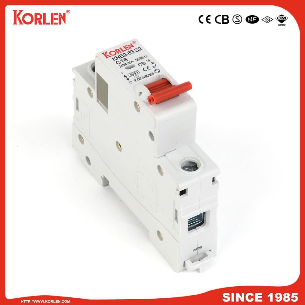 Miniature Circuit Breaker 3KA 32A CB KNB2-63 2P