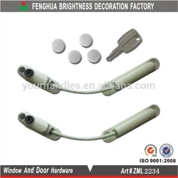 Window Security Cable Wire Door Restrictor child window lock WITH key in UK