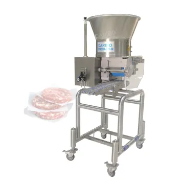 Pickle Beef Patty Former | Meat Burger Maker | Chicken Breast Nugget Forming Machinery | Shrimp Patty Former" 

However, if you need a more concise and focused title, you might consider:

"Meat Patty & Nugget Forming Machinery