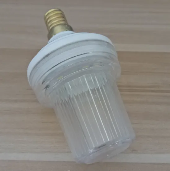 White LED Strobe Effect Festoon Bulbs with B22, E14, E27 Bases - 220V, 1W LED Flashing Christmas Candle Light
