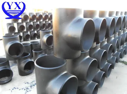 JIS standard Q235 stee pipe tee