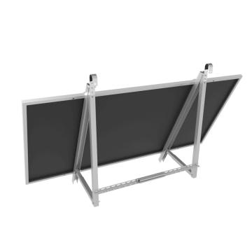 EU Stock: Easy-to-Install Aluminum Solar PV Mount Balcony Railing Kit with Solar Balcony Mounting Brackets and Solar Module Holders
