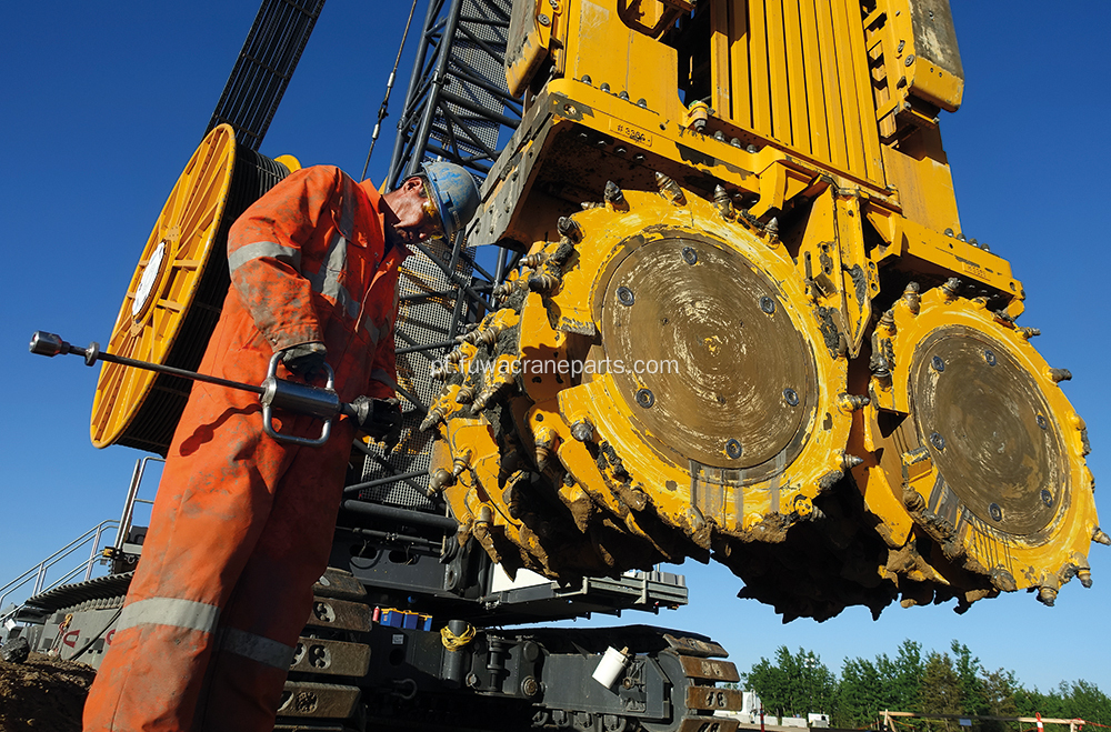 Cortador de valas de grande equipamento para escavação