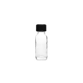 Clear Round 15ml Boston en verre Boston avec capuchon