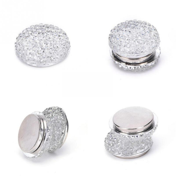 Magnetic Scarf Pins for Women - 2020 New Shiny Crystal Thick Magnet Hijab Brooch