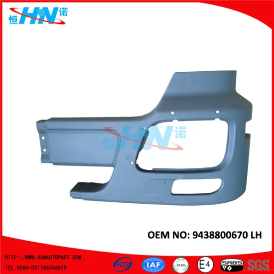 9438800670 Aftermarket Truck Corner Bumper Wholesale Auto Parts For Mercedes Benz