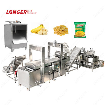 Banana Chips Frying Production Line and Plantain Chips Making Machine for Factory Sale