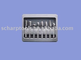 Tungsten carbide burr set 8pcs set carbide burrs