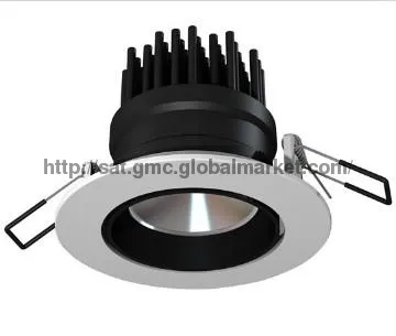 7W Bridgelux COB led spot lights with CE, beam angle 15°