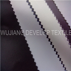 230t Twill Polyester Taffeta Lining Dyed Fabric (DT2031)