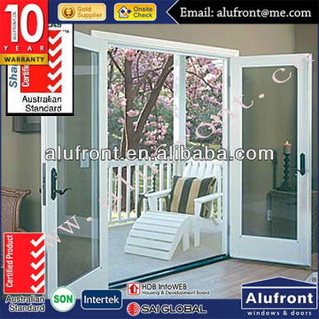 energy saving Australia standard aluminum office door/glass door/used exterior doors for sale