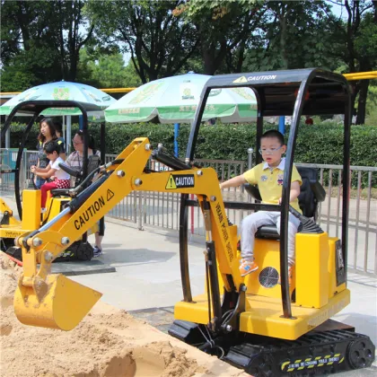 Coin Operated Children's Excavator Toy for Amusement Entertainment
