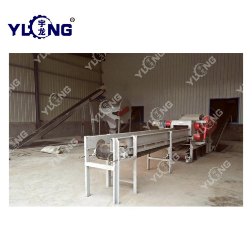 Wide application drum chipper wood