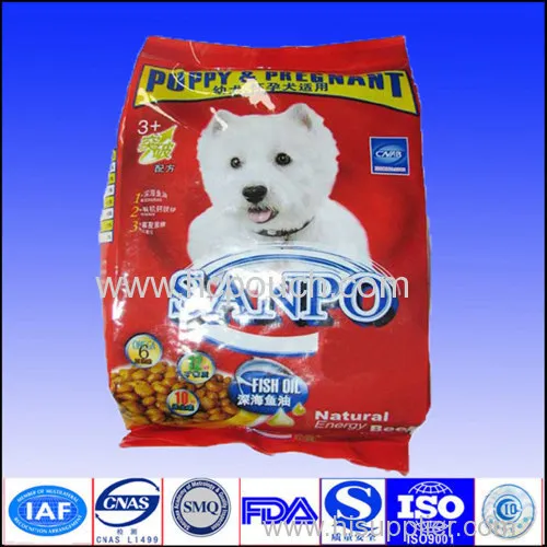 Side Gusseted Aluminium Foil Packaging Bag For Cat Food 