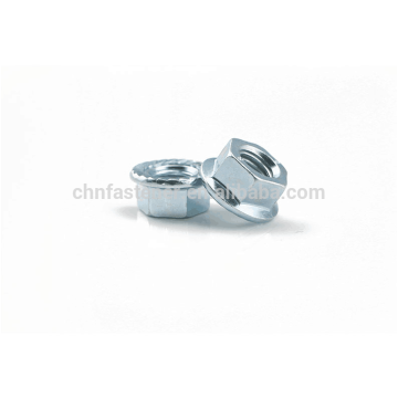 Carbon Steel Flange Blue White Zinc Flange NUT